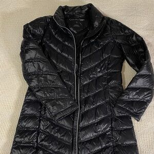 Calvin Klein Women's Black Puffer Coat
